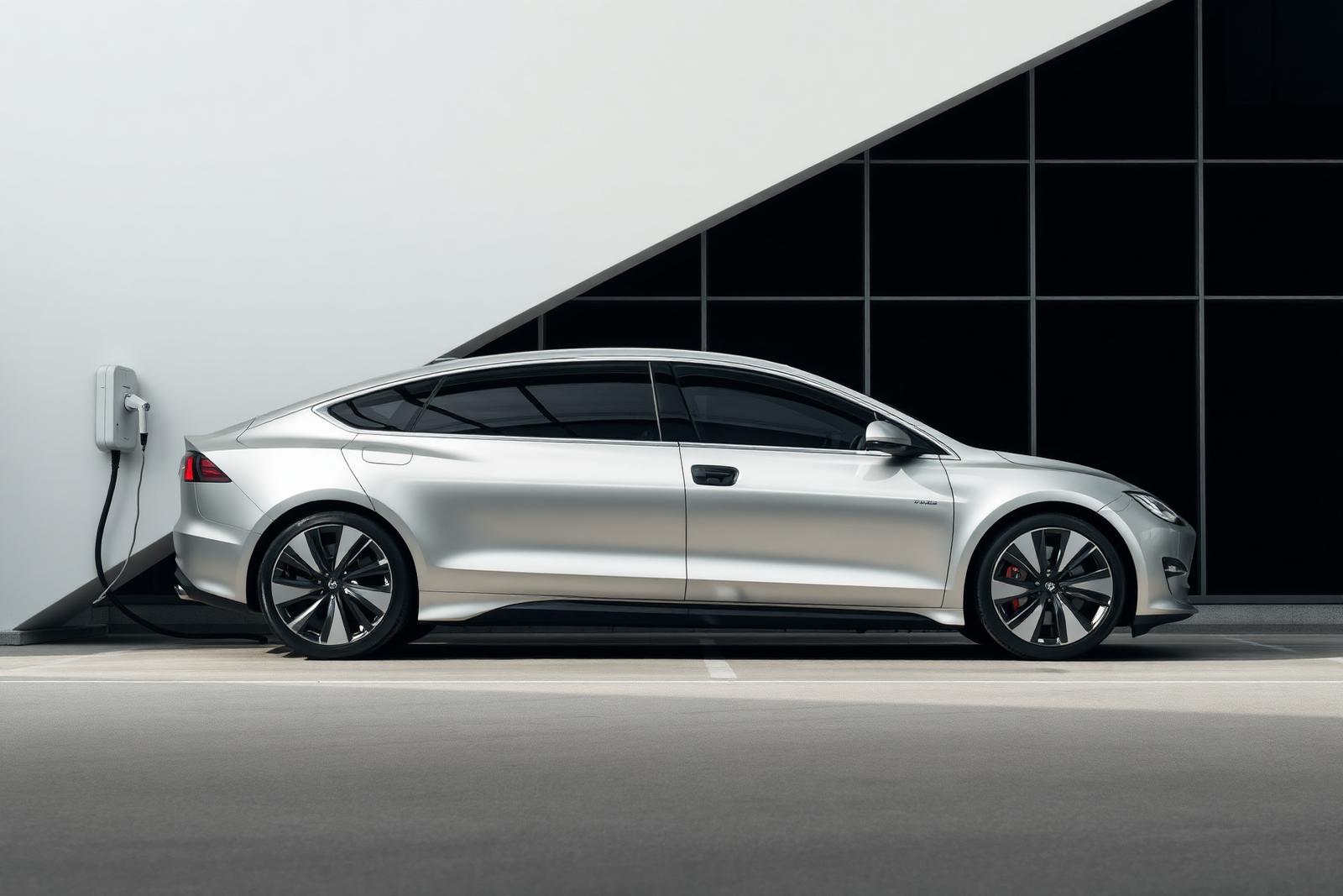2025 Polestar 2 Long Range side profile charging